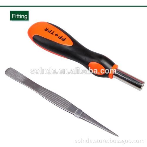 BEST 8902 30pcs in one hand screwdriver bit set mobile repairing tool
